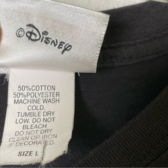 DISNEY 50th Anniversary Mickey Mouse Amber Rhinestone Embellished Cotton T-Shirt - Picture 9 of 13